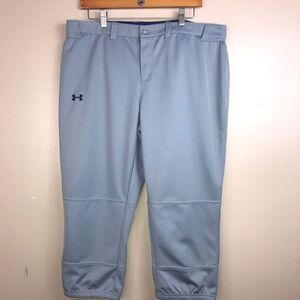 Under Armour Mens Medium Baseball Pants Softball Athletic Gray XL‎